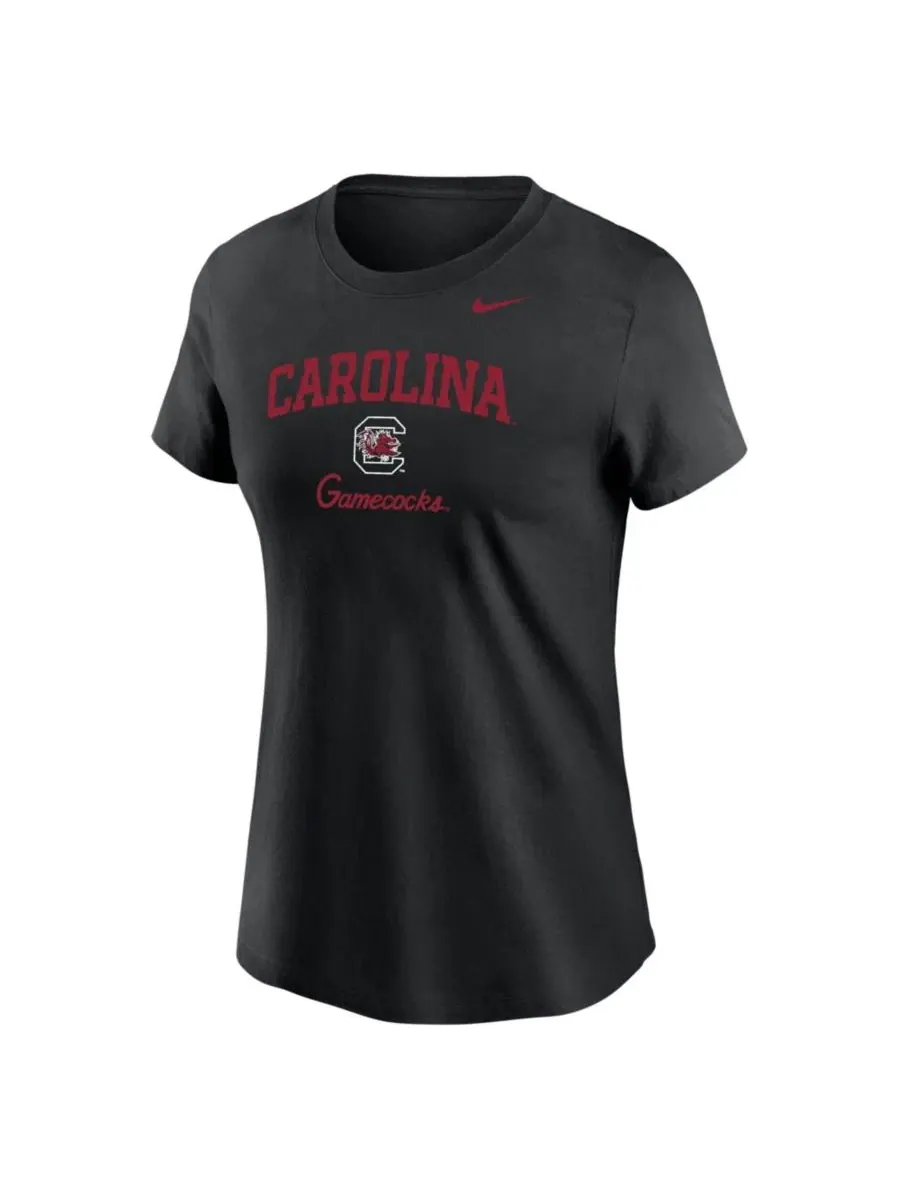 Футболка женская с коротким рукавом, с принтом, South Carolina Gamecocks Core Nike