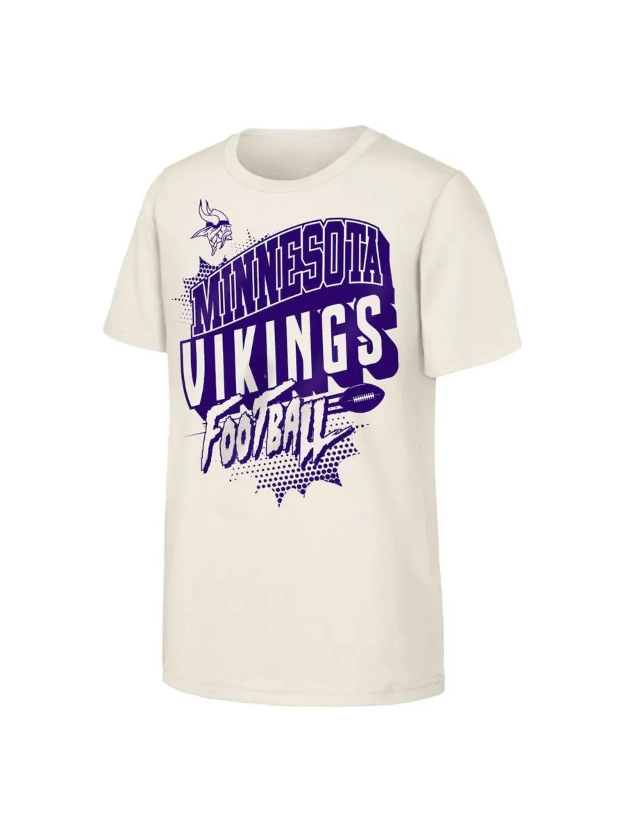 Футболка с комикс-принтом Minnesota Vikings Action Comic Outerstuff