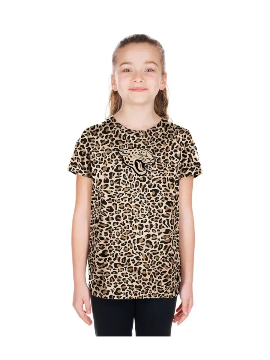 Футболка с леопардовым принтом Mom Me Leopard New Era