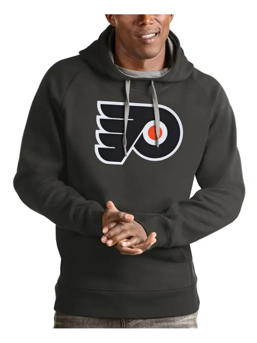 Толстовка с капюшоном Philadelphia Flyers Logo Victory Antigua