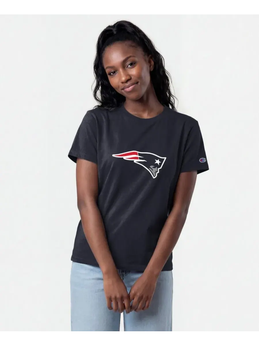 Футболка с длинным рукавом New England Patriots Logo Champion