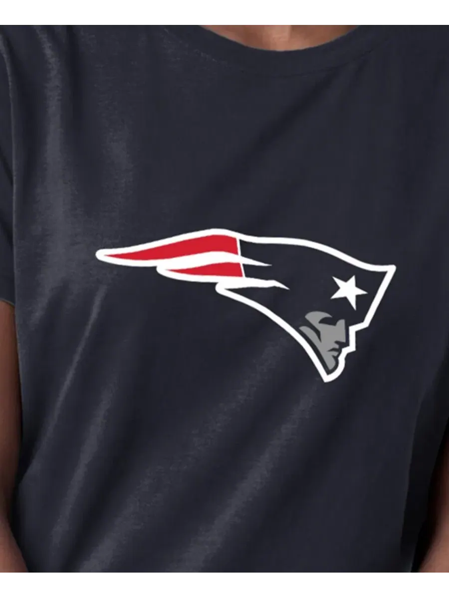 Футболка с длинным рукавом New England Patriots Logo Champion — изображение 5 из 5, темно-синий