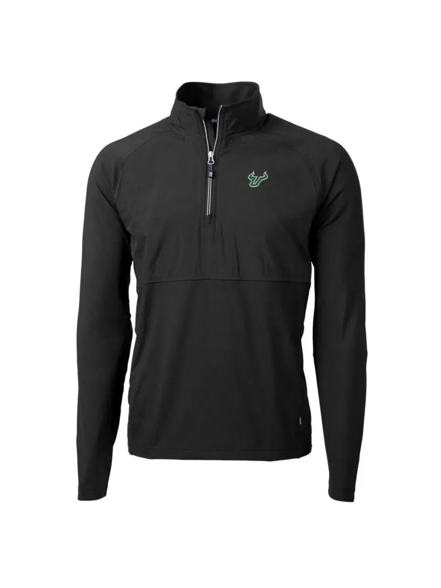 Пуловер с четверть-застежкой Cutter & Buck Adapt Eco Knit Hybrid