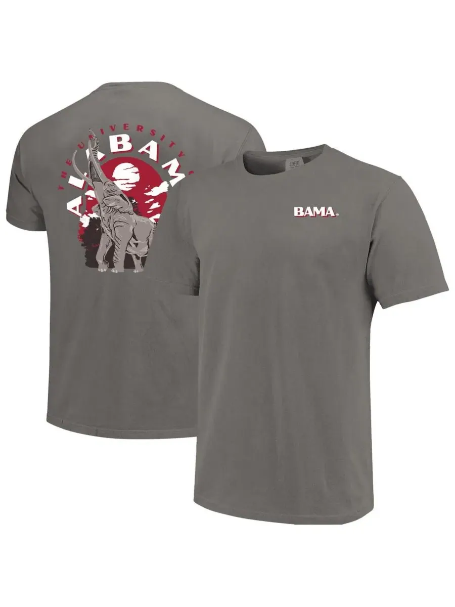 Футболка с принтом Team Statue Comfort Colors Alabama Crimson Tide Image One