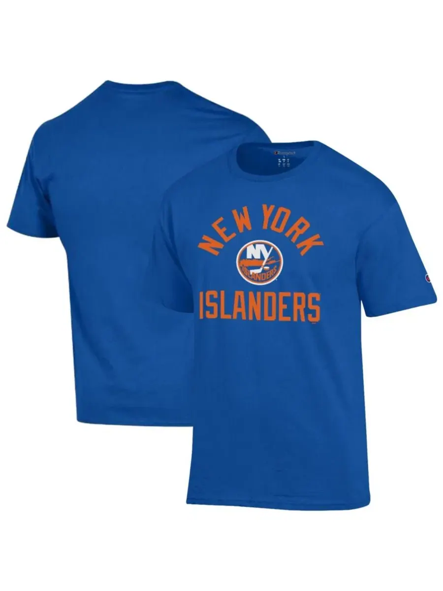 Футболка с принтом New York Islanders Primary Logo Jersey Champion