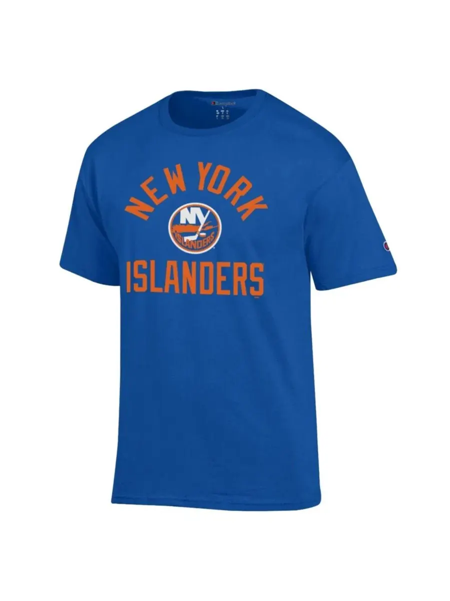 Футболка с принтом New York Islanders Primary Logo Jersey Champion — изображение 2 из 3, королевский