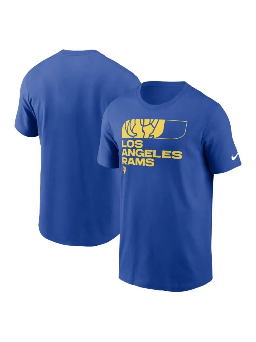 Мужская футболка Royal Los Angeles Rams Air Essential Nike