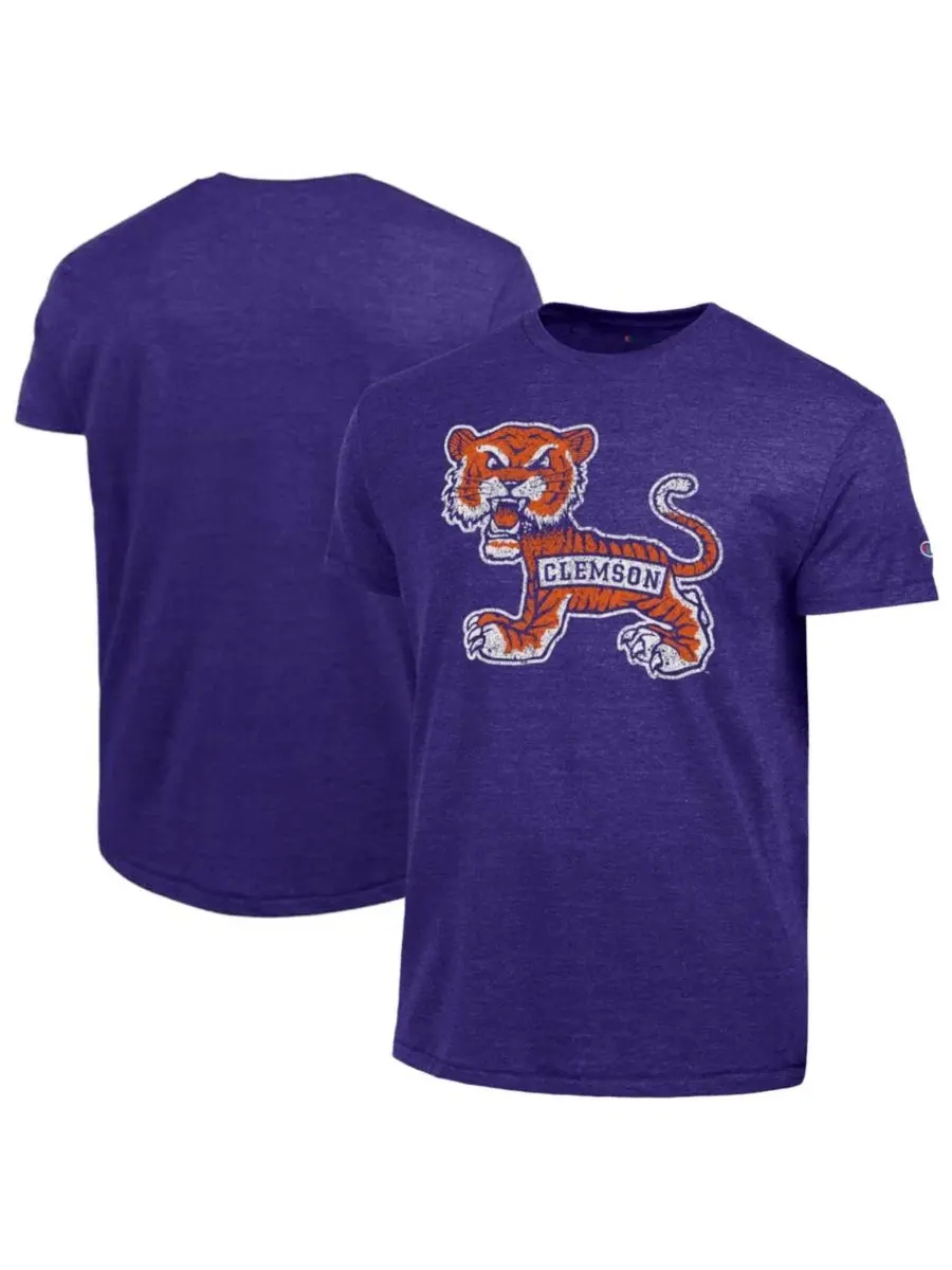 Футболка с принтом Clemson Tigers Triumph Champion