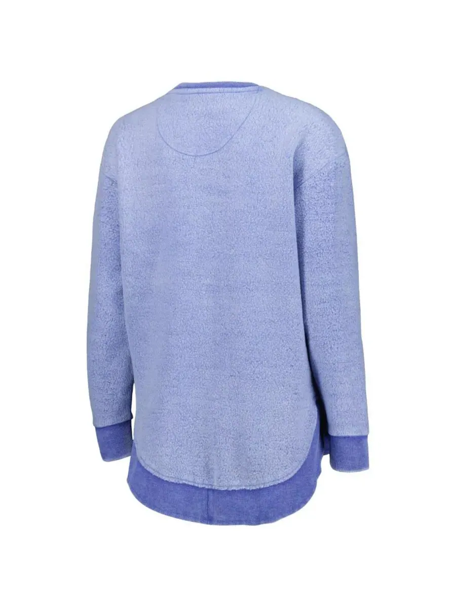 Женская толстовка Royal Kansas Jayhawks Ponchoville Pressbox — изображение 3 из 3, королевский