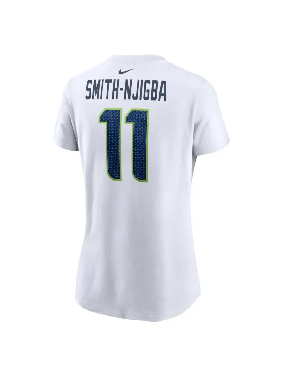 Футболка с принтом Jaxon Smith-Njigba Nike — изображение 2 из 3, белый