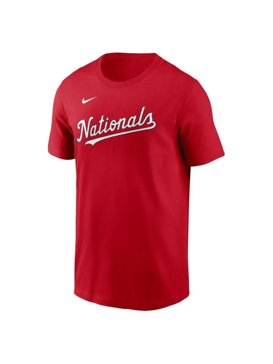 Nike Мужская красная футболка с номером игрока команды Washington Nationals Джои Менесеса — изображение 2 из 3, красный