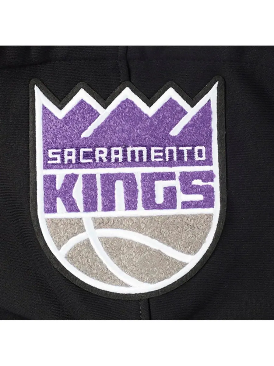 Pro Standard Мужская черная толстовка с капюшоном Sacramento Kings Area Code — изображение 5 из 5, черный