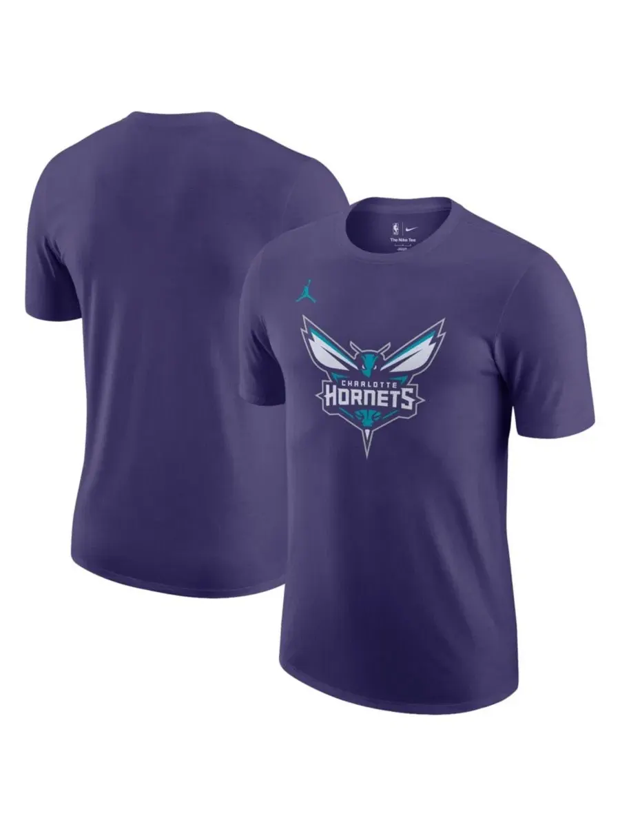 Футболка с принтом Charlotte Hornets Nike