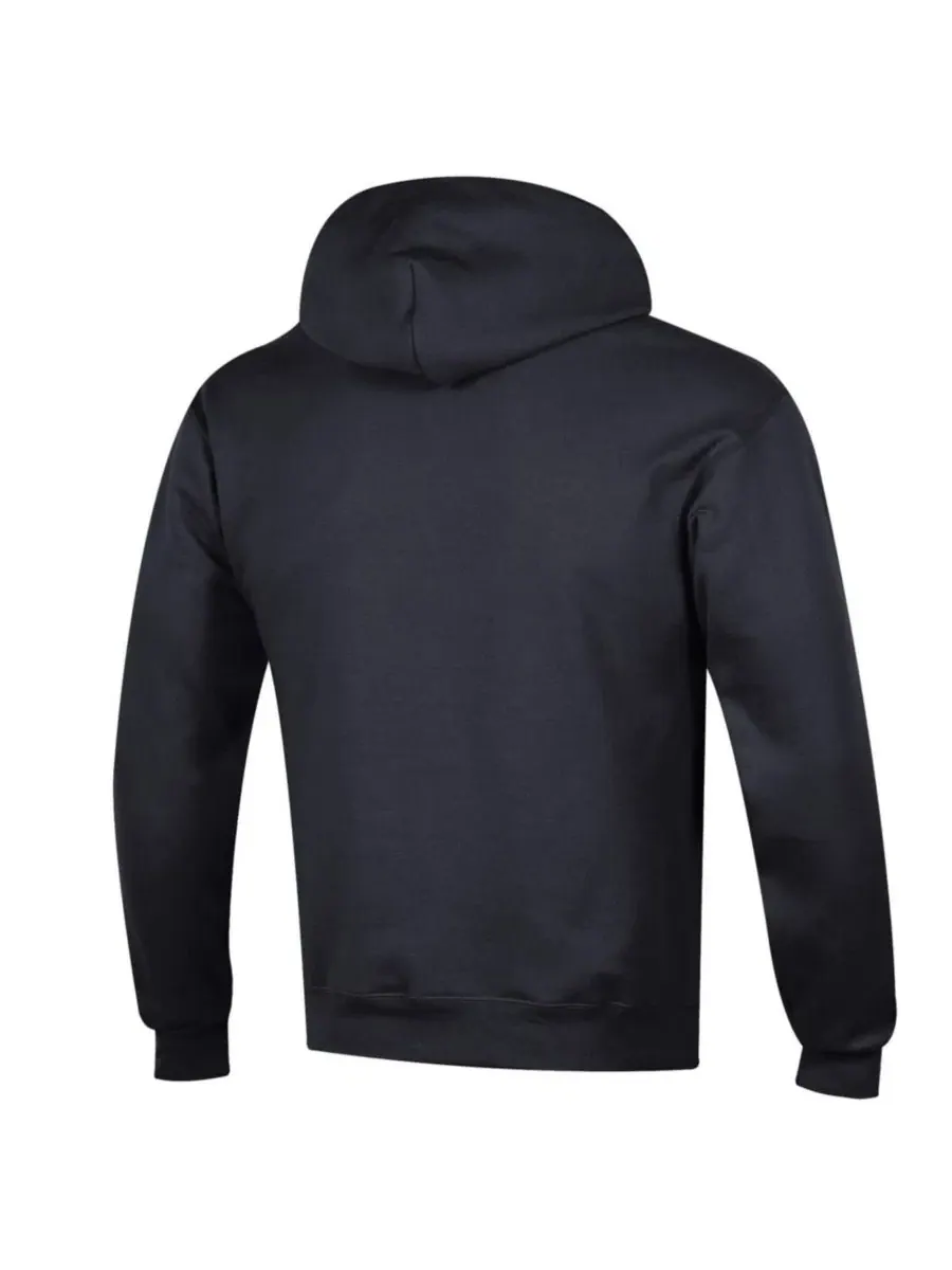 Худи с капюшоном, флисовое, с принтом, Basic Arch Fleece Pullover Hoodie Champion — изображение 3 из 3, черный
