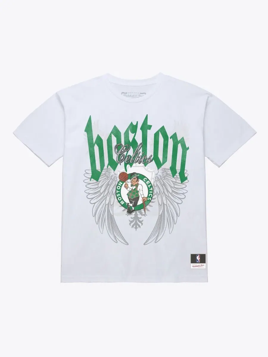 Футболка с принтом Old English Classic Mitchell & Ness