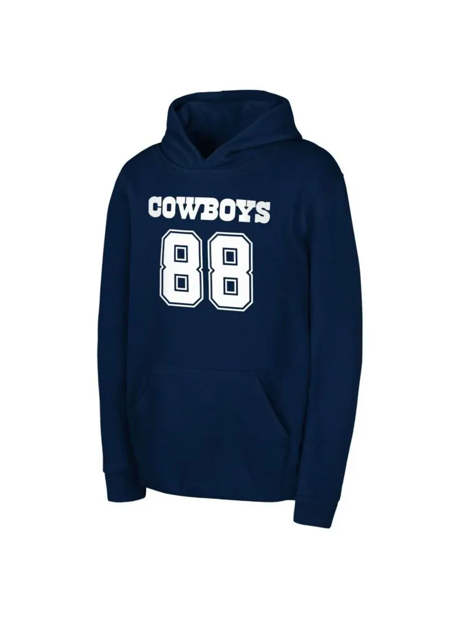 Outerstuff Толстовка Big Boys and Girls CeeDee Lamb Navy Dallas Cowboys Mainliner с именем и — изображение 3 из 3
