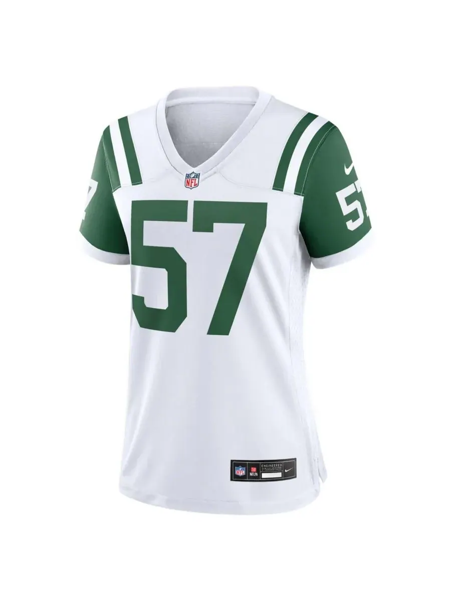 Nike Женская белая классическая альтернативная игровая майка CJ Mosley New York Jets — изображение 3 из 3, белый
