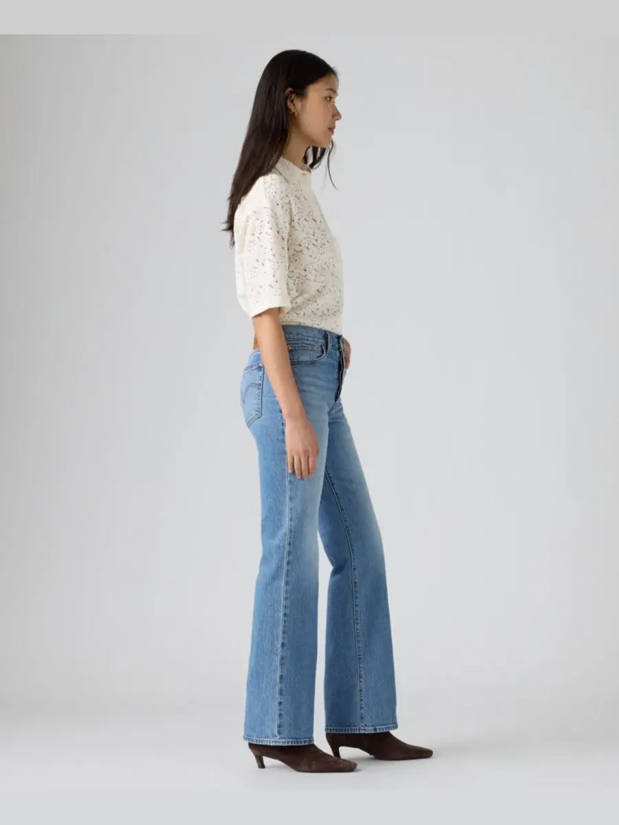 Джинсы клеш с высокой посадкой Wedgie Bootcut Levi's, Probably Here — изображение 3 из 5