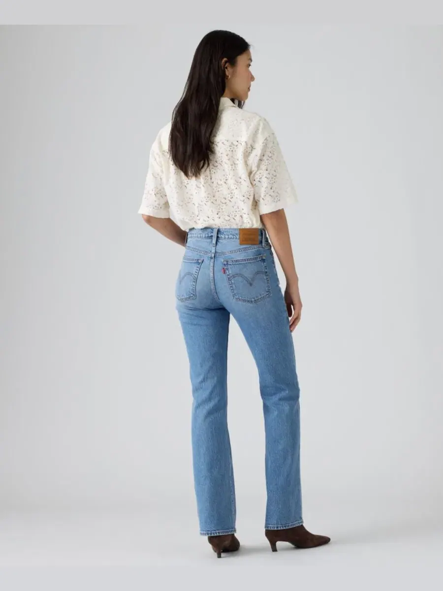Джинсы клеш с высокой посадкой Wedgie Bootcut Levi's, Probably Here — изображение 5 из 5