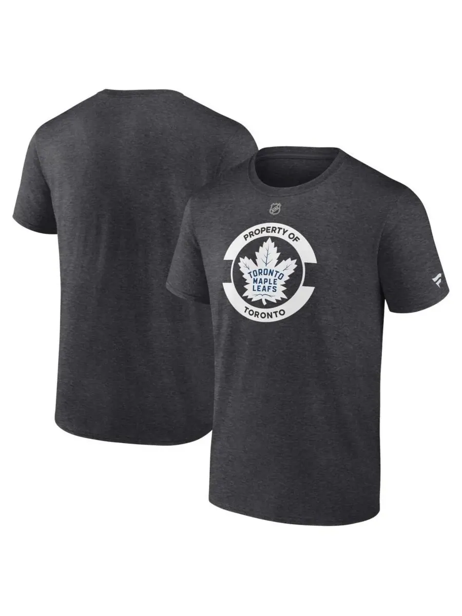 Fanatics Мужская футболка Toronto Maple Leaf's Authentic Pro Core Secondary цвета меланж и