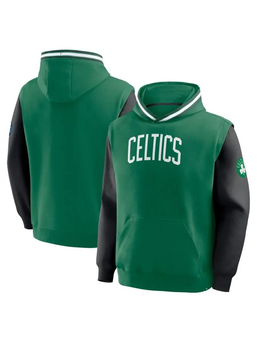 Fanatics Мужская толстовка Boston Celtics Half Court Shot Clock Fastbreak