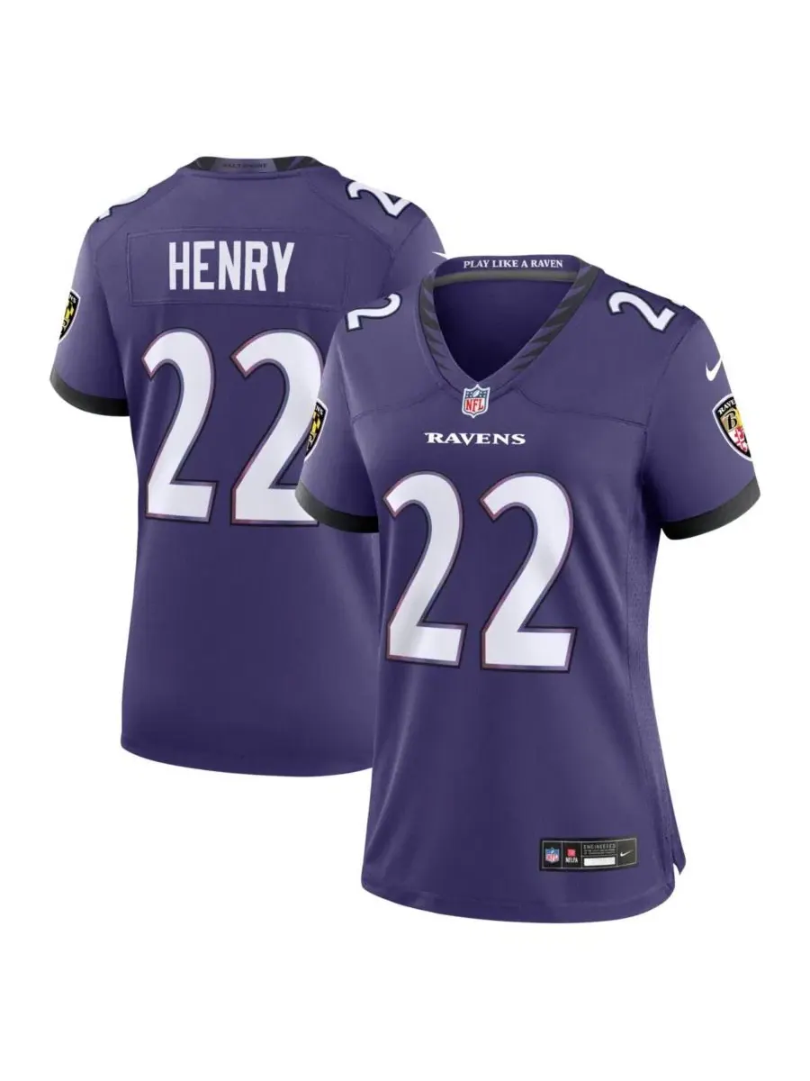 Домашний джерси Nike Baltimore Ravens Derrick Henry