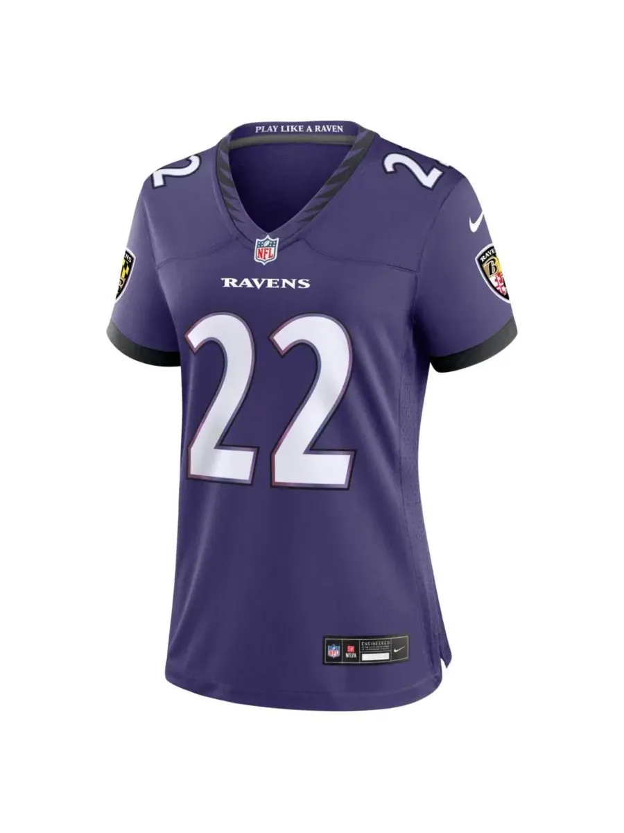 Домашний джерси Nike Baltimore Ravens Derrick Henry — изображение 2 из 3, фиолетовый