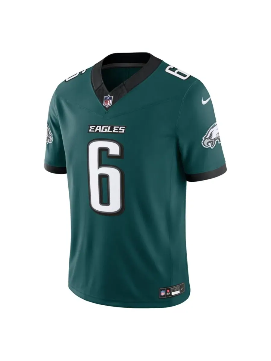 Футболка Nike Philadelphia Eagles DeVonta Smith Vapor F.U.S.E. Stitched Limited — изображение 3 из 3, зеленый