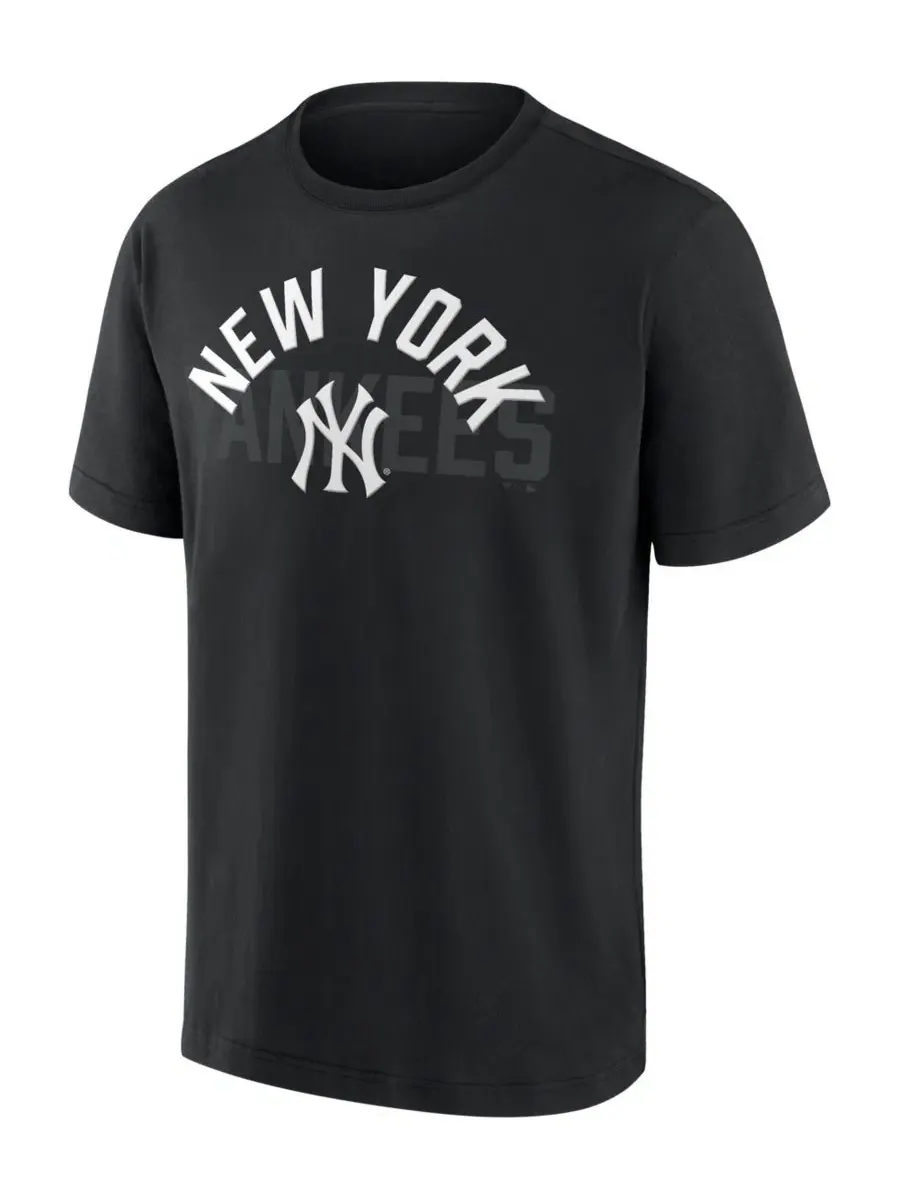 Футболка с длинным рукавом New York Yankees Black Out Heavyweight Fanatics