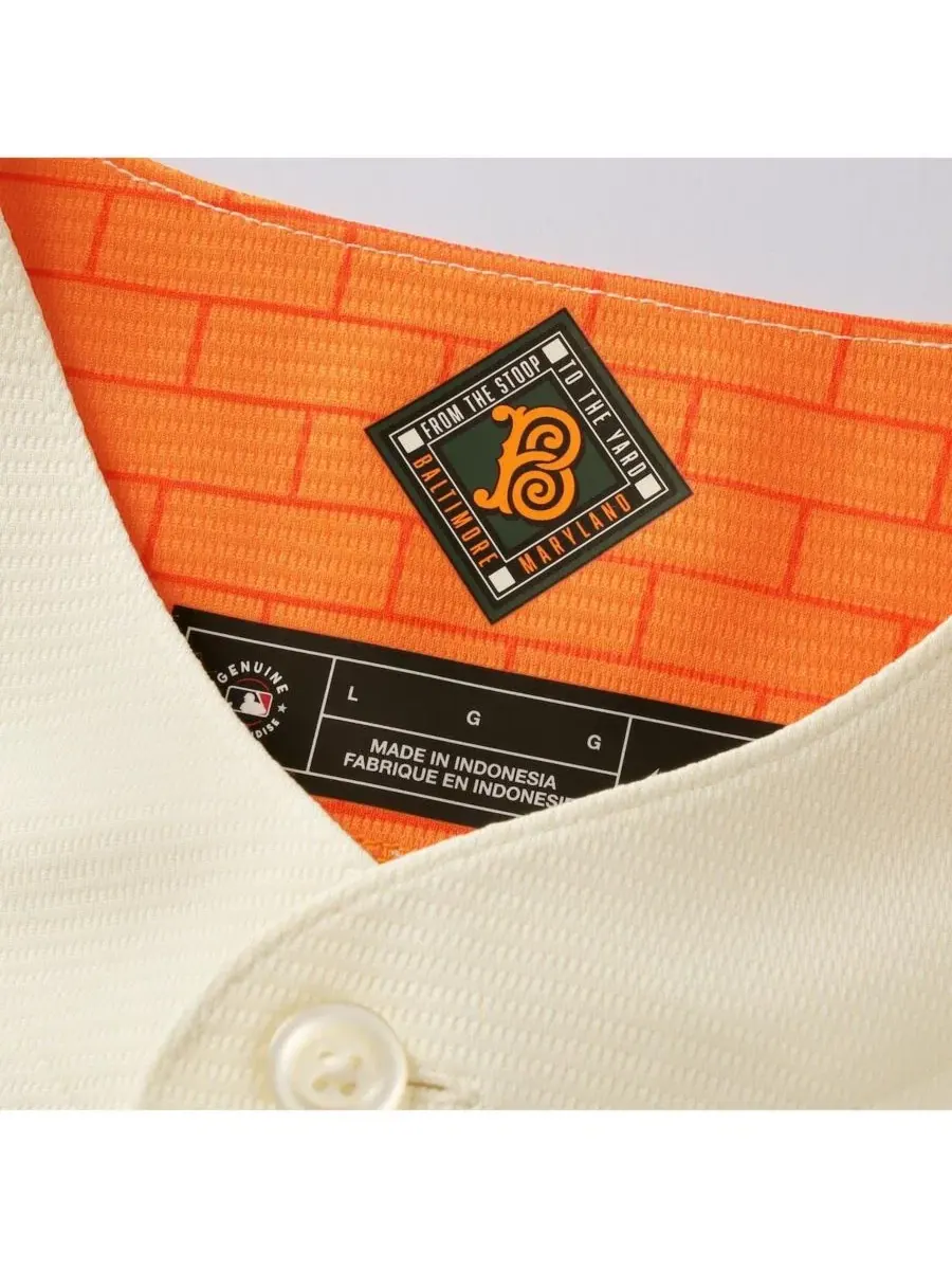 Мужская футболка Nike с длинным рукавом, Gunnar Henderson Natural Baltimore Orioles 2026 City — изображение 4 из 7
