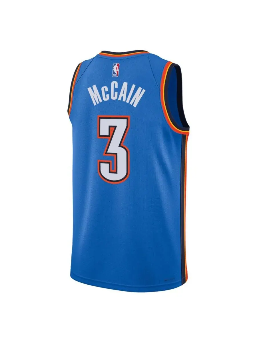 Баскетбольный джерси Jared McCain Icon Edition Swingman Nike — изображение 3 из 3, синий