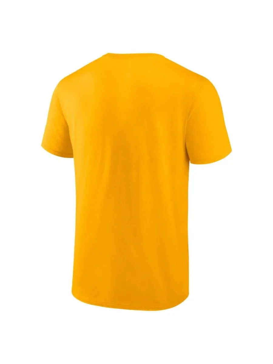 Футболка с принтом Wordmark Logo Athletic — изображение 3 из 3, золото