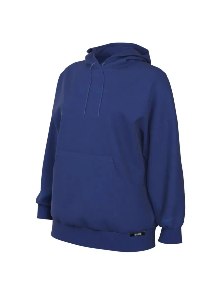 Худи Nike New York Knicks 2025/26 City Edition Remix Premium Fleece — изображение 2 из 3, синий
