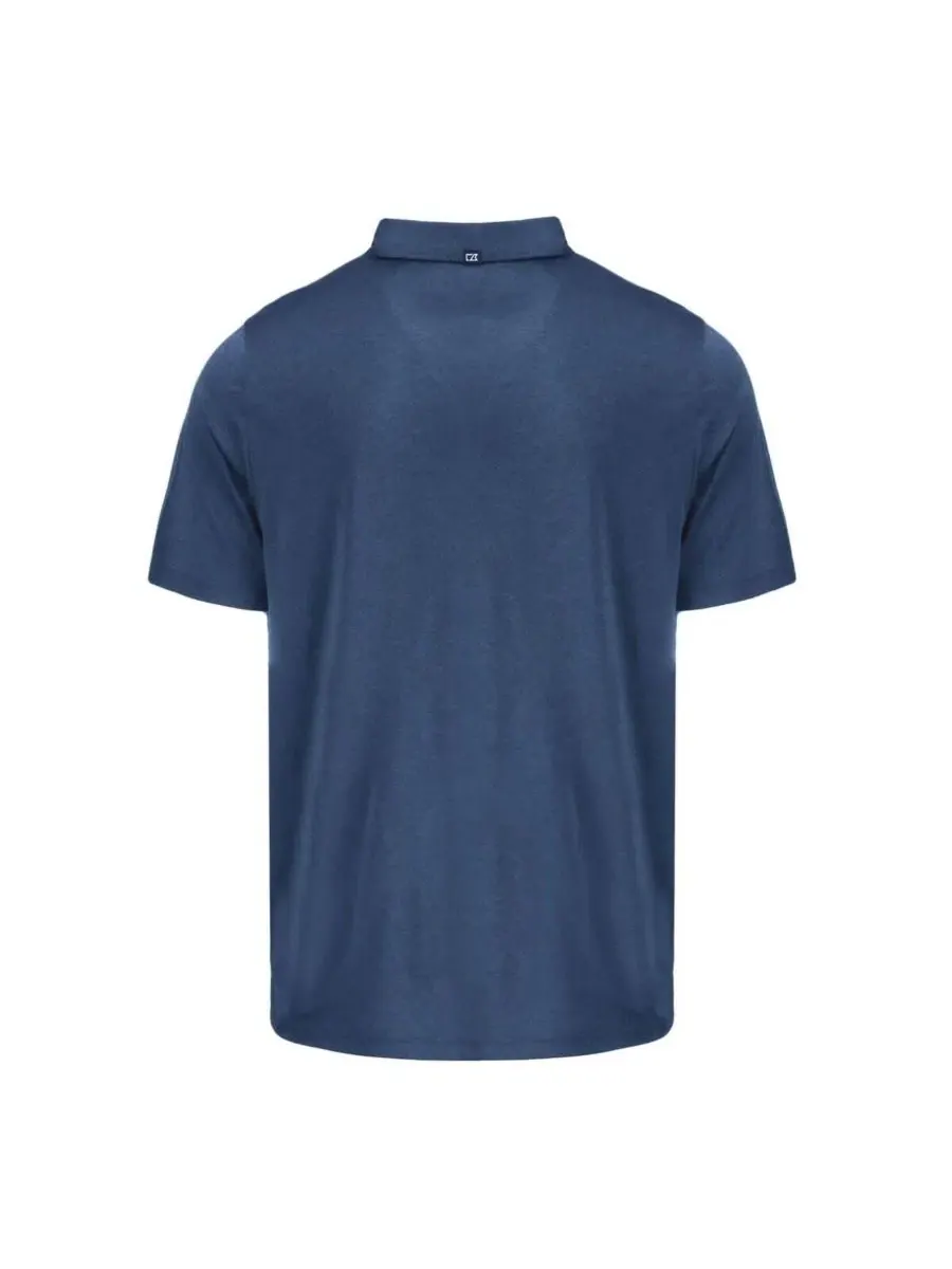 Мужское поло с длинным рукавом Ole Miss Rebels Coastline Epic Comfort Eco Cutter & Buck — изображение 3 из 3, темно-синий