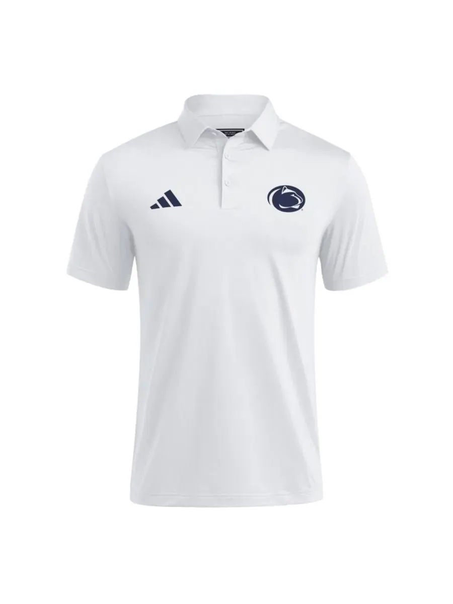 Поло Ultimate365 с вышивкой Penn State Nittany Lions adidas — изображение 3 из 3, белый
