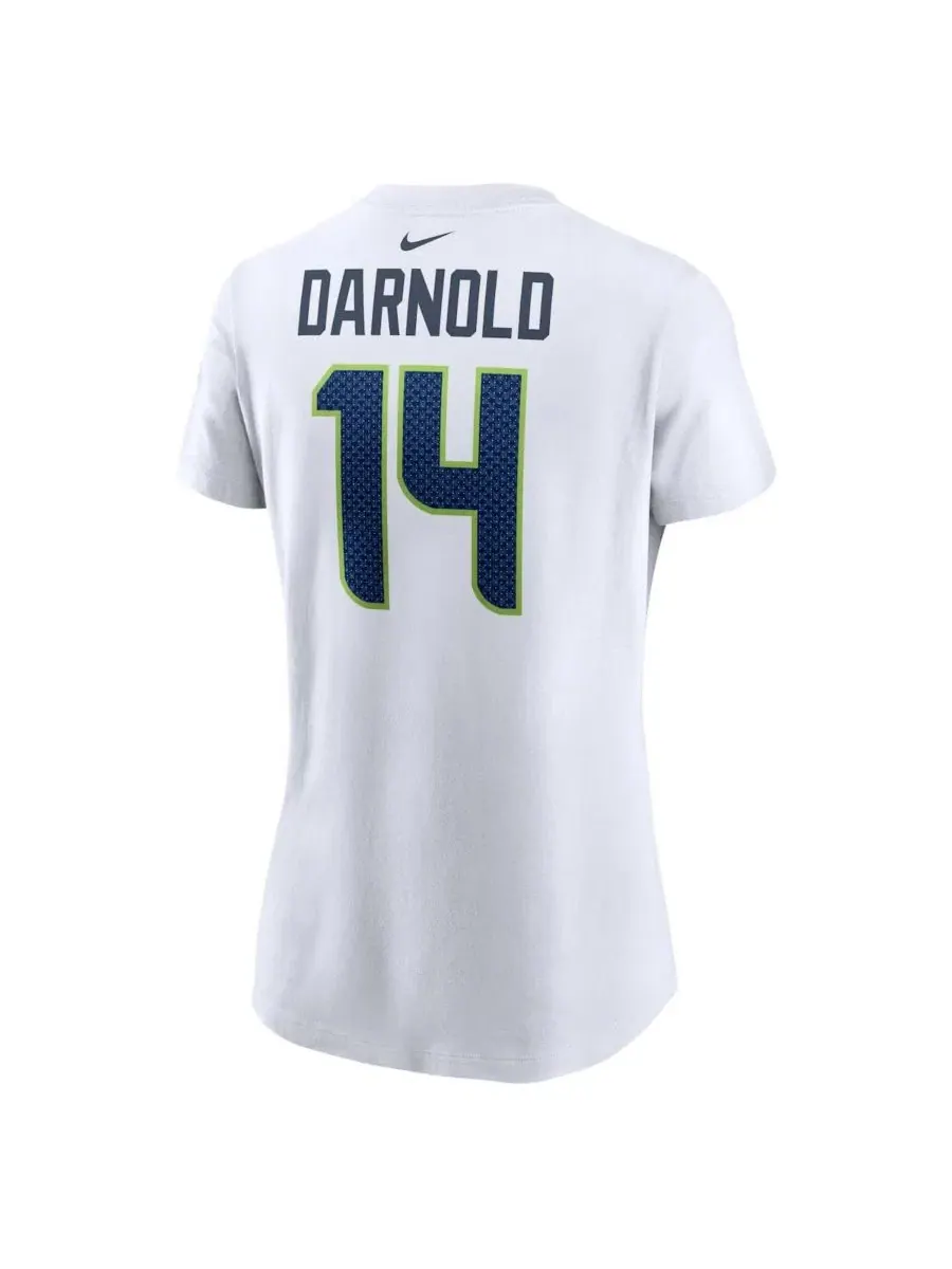 Футболка с принтом Sam Darnold Nike — изображение 2 из 2, белый