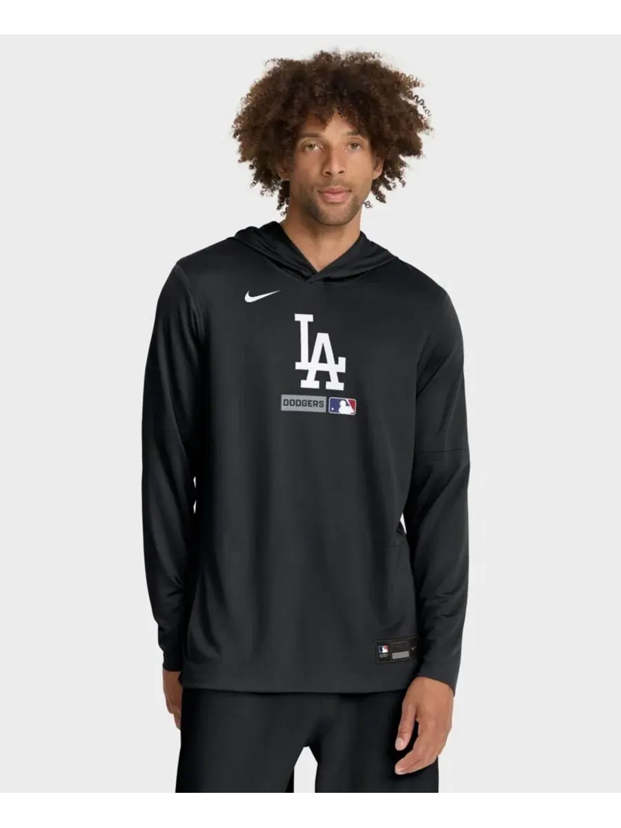 Футболка с капюшоном и длинным рукавом Nike Los Angeles Dodgers