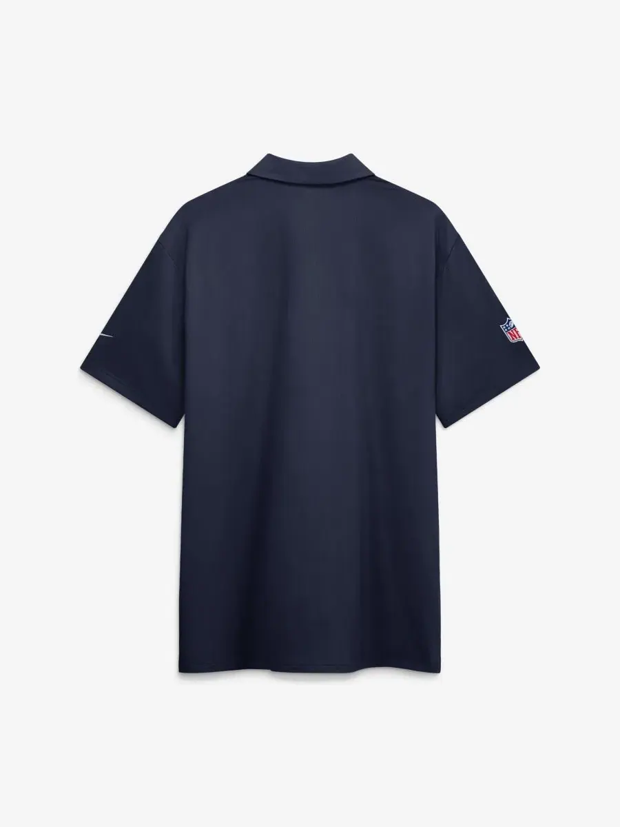 Поло-рубашка с коротким рукавом Nike — изображение 2 из 2, темно-синий