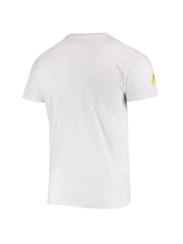 Мужская белая футболка Phoenix Suns Street Capsule Bingham Sportiqe — изображение 4 из 4, белый