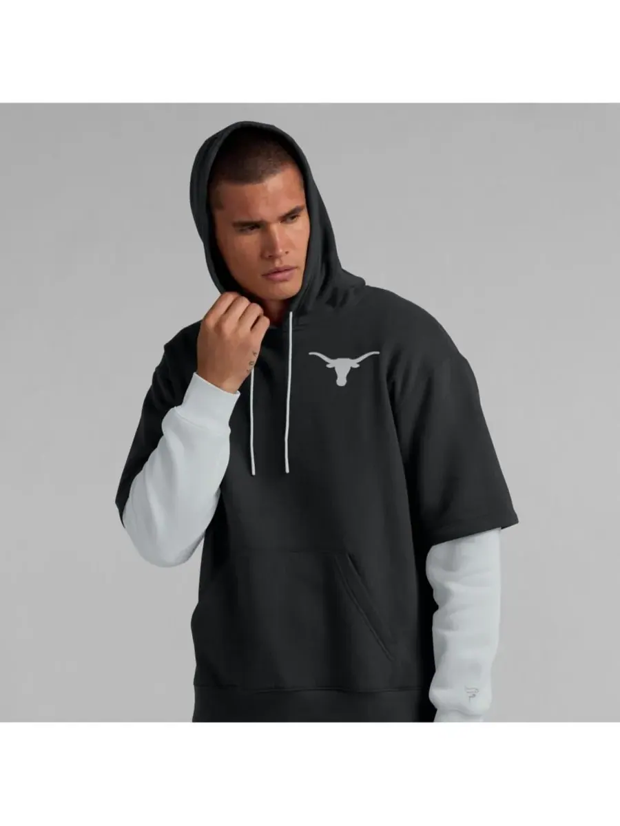 Fanatics Мужская черная толстовка с капюшоном Texas Longhorns — изображение 3 из 5, черный