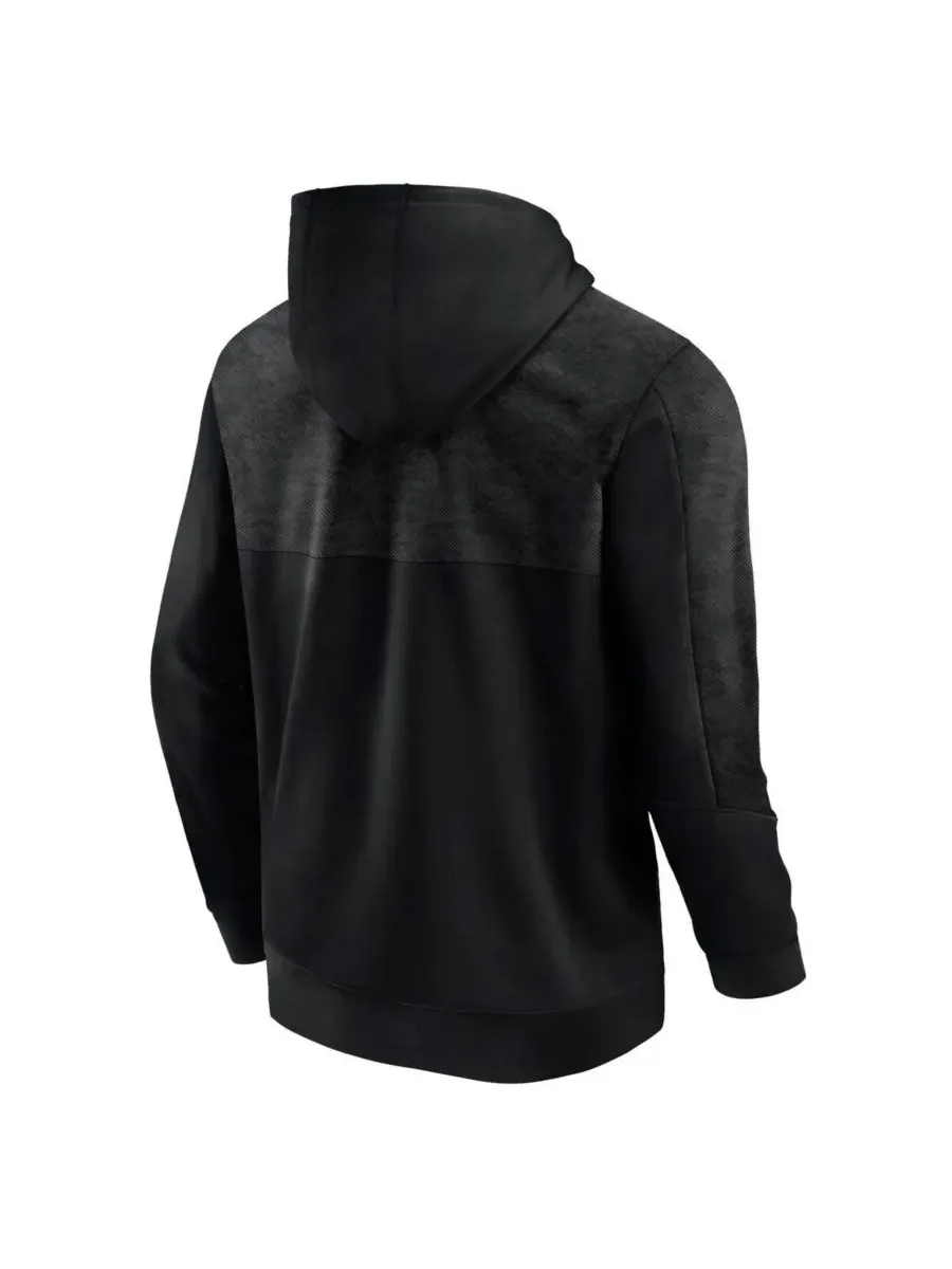 Fanatics Мужская черная толстовка с капюшоном Oklahoma Sooners Defender — изображение 2 из 3, черный
