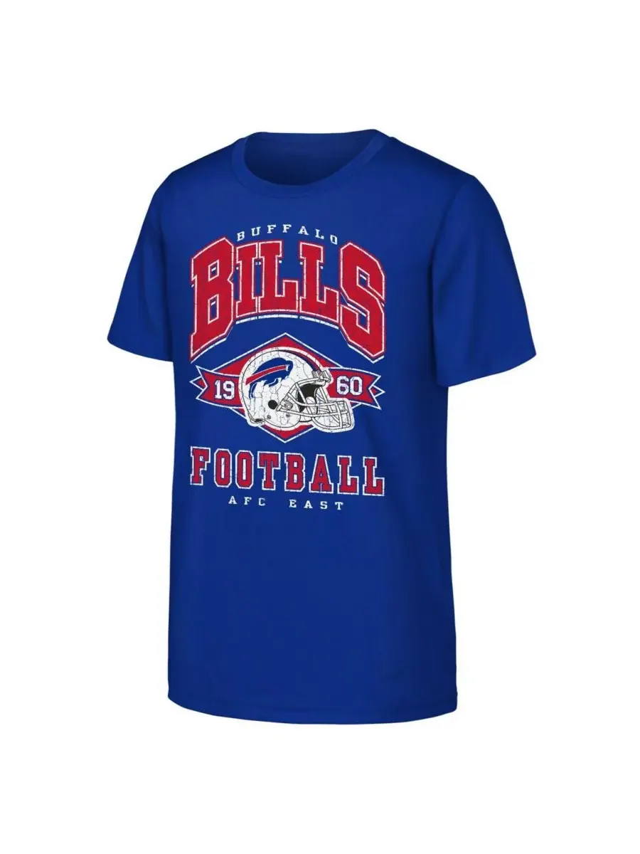Футболка Big Boys and Girls Royal Buffalo Bills Kick Off Outerstuff