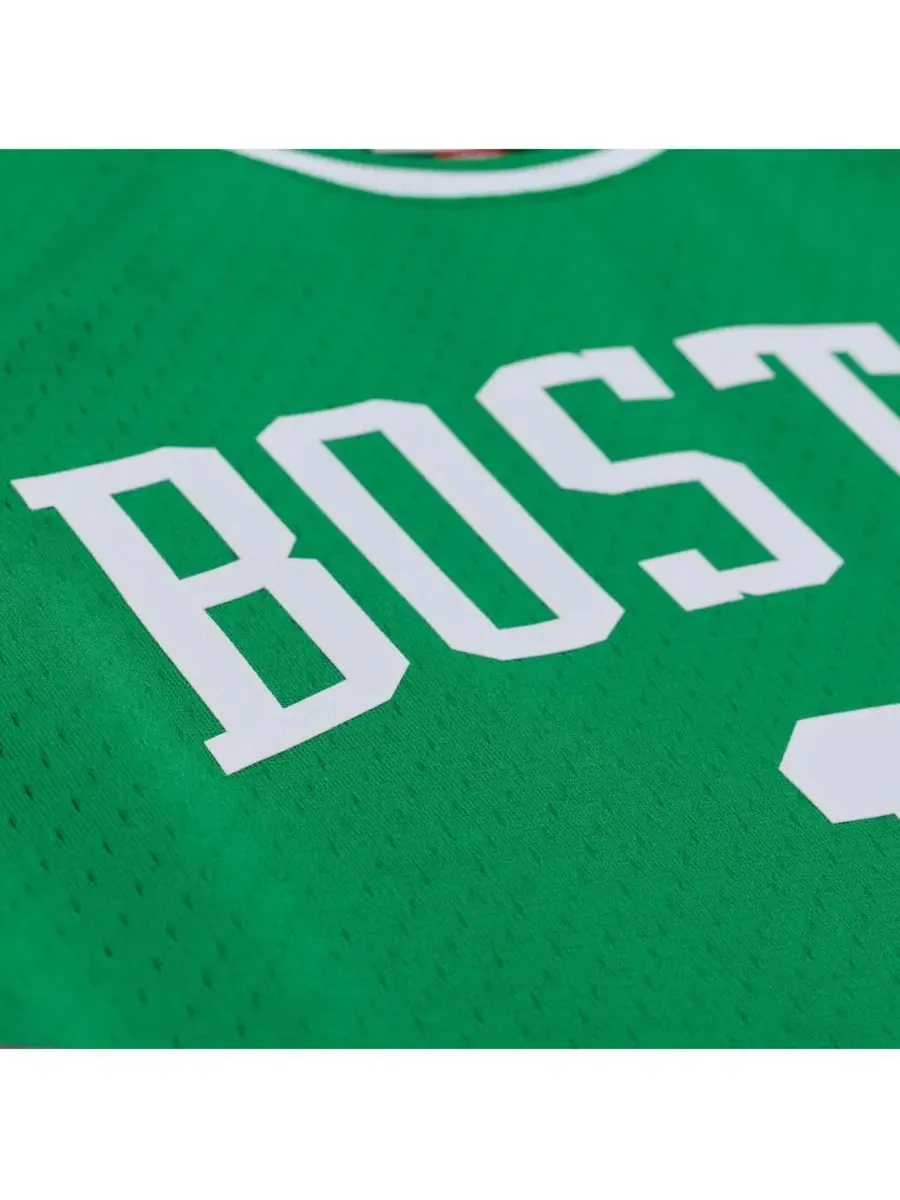 Мужская футболка Mitchell Ness Chuck Cooper Kelly Green Boston Celtics 1950-51 Pioneers Swingman — изображение 4 из 5