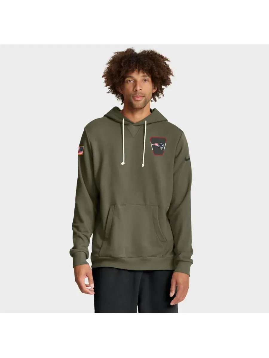 Худи Nike с длинным рукавом, модель 2025 Salute to Service Sideline Standard Issue Dri-FIT