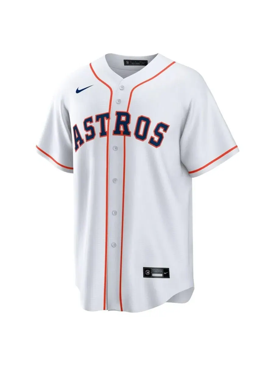 Мужская реплика джерси Карлоса Корреа Houston Astros Home Nike — изображение 2 из 3, белый