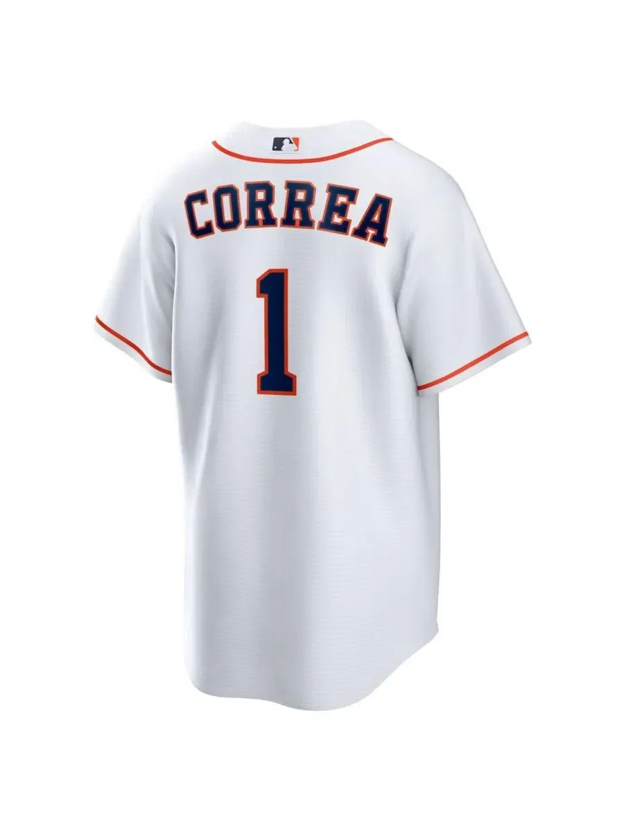 Мужская реплика джерси Карлоса Корреа Houston Astros Home Nike — изображение 3 из 3, белый