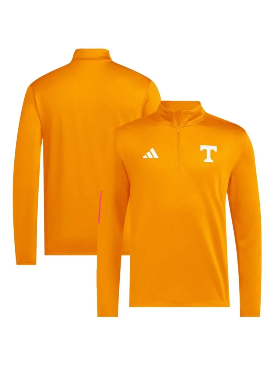 Мужская толстовка-поло с четверть-застежкой Tennessee Volunteers 2026 Ultimate 365 adidas