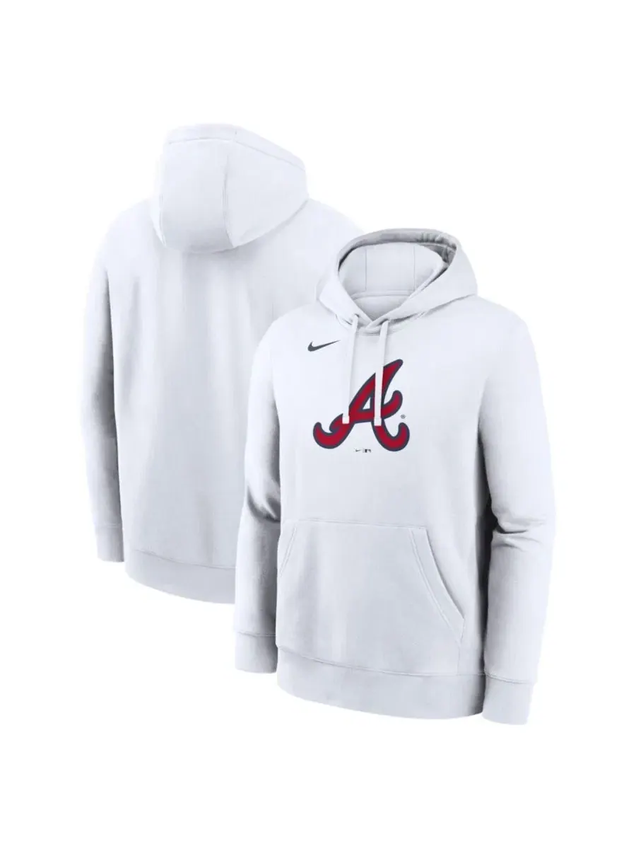 Худи с капюшоном Atlanta Braves Logo Club Nike