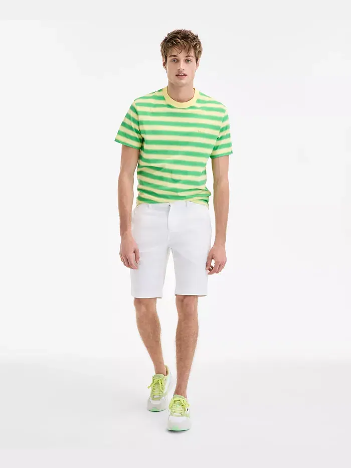 Бермуды Lacoste, мужские, слим-фит