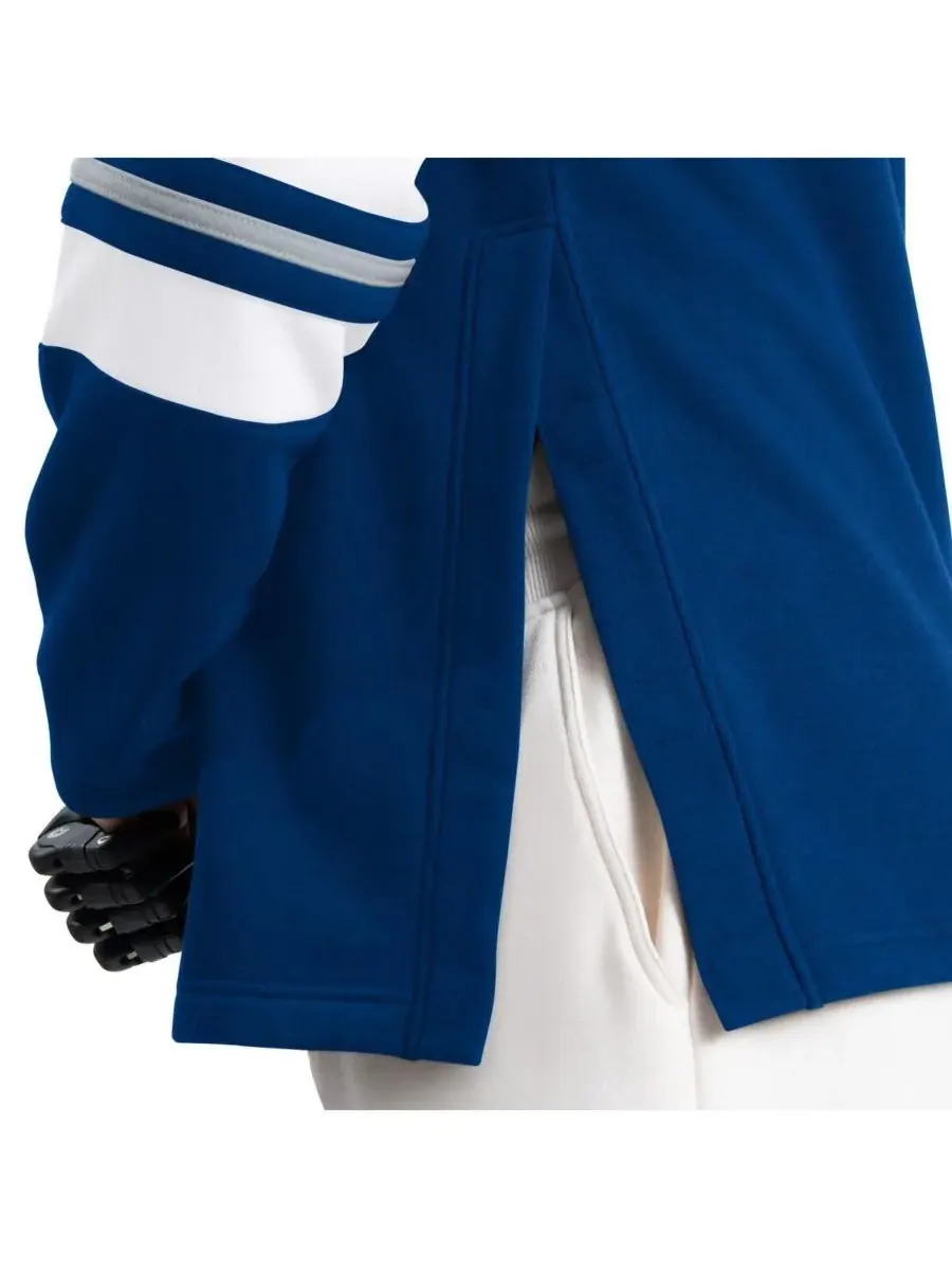 Мужская толстовка Royal Indianapolis Colts Adaptive Lord Stanley с круглым вырезом G-III Sports by — изображение 2 из 4
